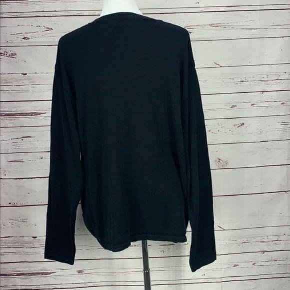 Axcess Men’s Black‎ Size XL Block Design Pullover Sweater - Picture 4 of 8